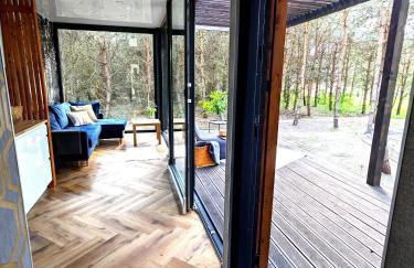 Przeszklony Tiny House w Lesie - Foto 16