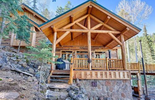 Hot Tub and Mtn Views Woodsy Cabin in Greer - Foto 25