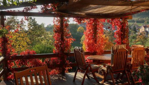 Ferienwohnung an den Grundwiesen - Foto 3, Garden view