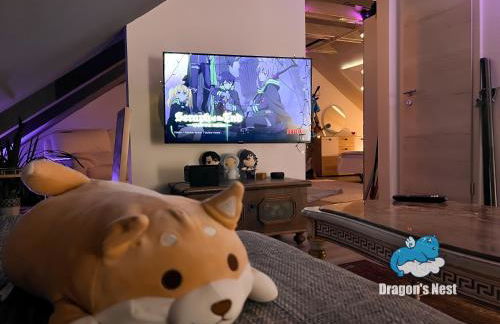 Dragon’s Nest: Cozy & modern attic loft Nuremberg - Foto 6