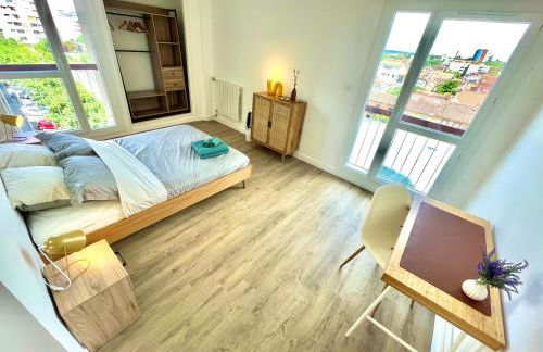 " Le Perchoir Bonnefoy " Vue - Wifi - TV - Foto 14