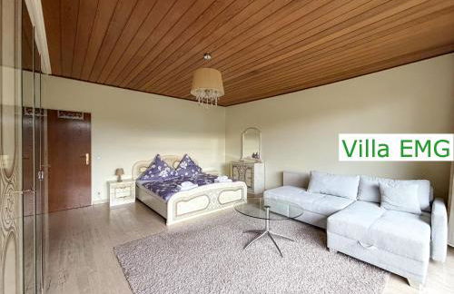 Ferienhaus Villa EMG Saerbeck nah Münster Riesenbeck Osnabrück mit Pool, Sauna, Garten für Familien Gruppen bis 23 Personen - Foto 9