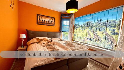 Lodge of Africa - einzigartige Themenzimmer, eingezäunten Garten, Sauna, Whirlpool & Kamin, Hunde willkommen, Gasgrill, voll ausgestattete Küche, großer Essbereich, Hamburg & Stade in der Nähe - Photo 5