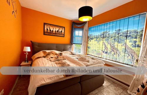 Lodge of Africa - einzigartige Themenzimmer, eingezäunten Garten, Sauna, Whirlpool & Kamin, Hunde willkommen, Gasgrill, voll ausgestattete Küche, großer Essbereich, Hamburg & Stade in der Nähe - Photo 5