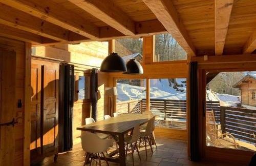 Superbe CHALET (14 personnes) & SAUNA au pied du Mont Blanc - Photo 9