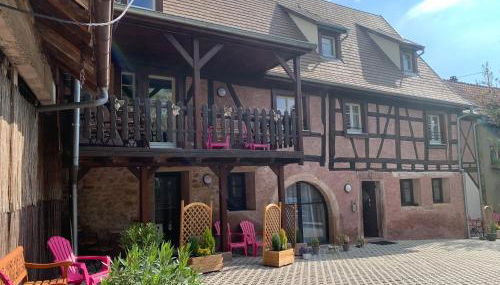 Gite Le Clocher à Beblenheim Parking privé - Foto 5