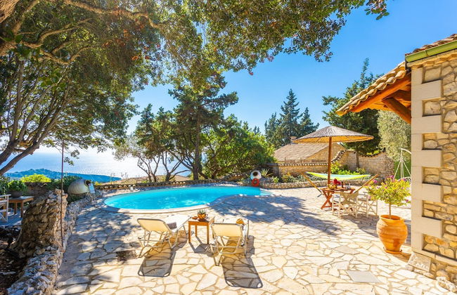 Villa Nionios Large Private Pool Walk to Beach Sea Views A C Wifi - 1033 - Foto 20