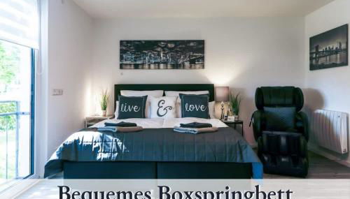 Relax-Apartment Biberach - Relax Massagesessel - Smart-TV 85 Zoll - voll ausgestattete Küche - High-Speed Internet - Arbeitsplatz mit Curved Monitor - Foto 2