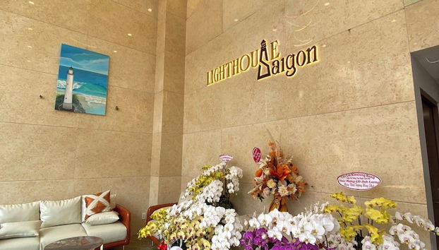 Coin salon dans le hall