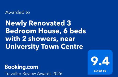 Newly Renovated 3 Bedroom House, 6 beds with 2 showers, near University Town Centre - Foto 5