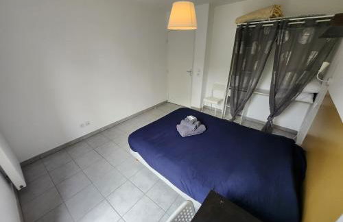 Appt 2 chambres au calme - jardin privé - Metro D, Eurexpo, Groupama Stadium - Foto 10