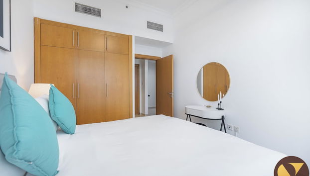 Canal & Partial Burj View Mayfair Tower - Foto 2, Habitación