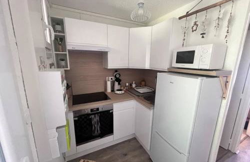 Bel appartement T2 refait à neuf avec piscine couverte de juin à fin septembre, près des stations de ski avec navette et draps et serviettes compris - Foto 6