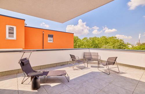 Neubau Luxus Penthouse - Netflix - BBQ - Foto 30