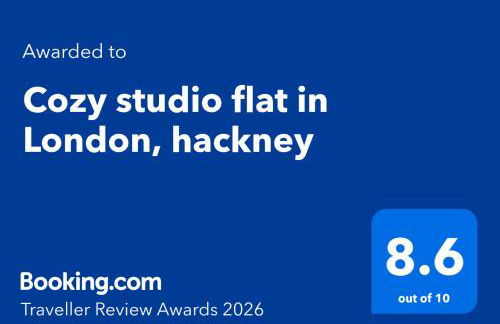 Cozy studio flat in London, hackney - Foto 2