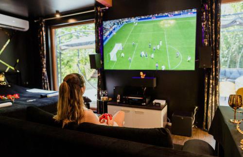 RoyalRelax Apartament w Lesie z Jacuzzi, Kinem domowym 88' - Białystok - Foto 51