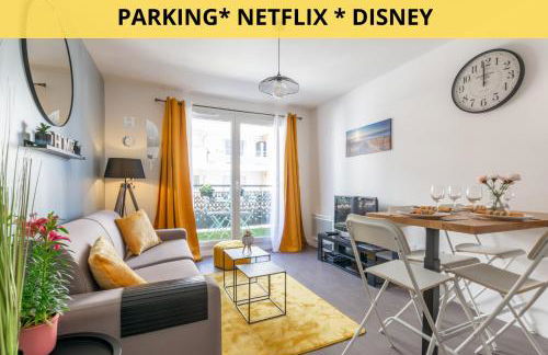 The Sunshine- Appart cosy proche Paris-Disney avec Parking privé dans résidence - Foto 1