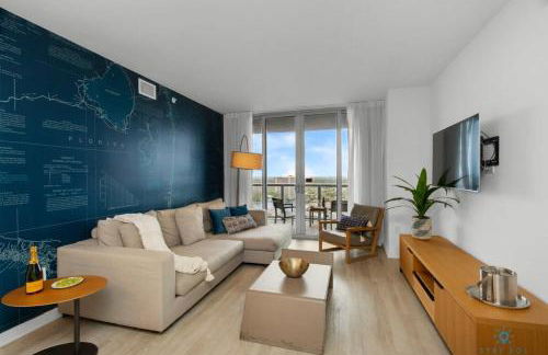 Infinite View and Balcony with Pool, Gym, Near Beach - Foto 9