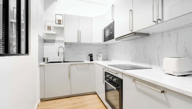 Chic Apartment - 2br/5p - Boulevard Saint-germain - Foto 5, Cucina privata