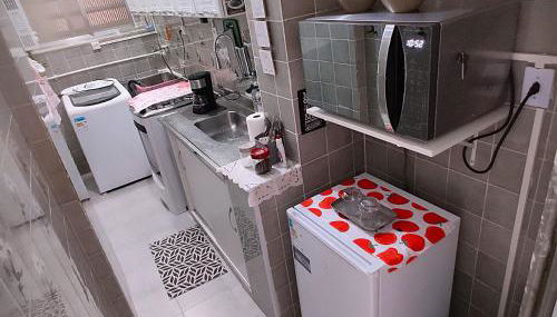 Loft 10 min Da Praia De Copacabana, Leme & Shopping - Foto 4, stove, minibar