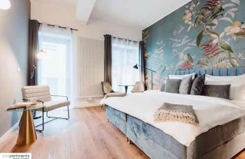 City-Studio im Innenhof mit Boxspring-Bett und Community-Raum - Foto 9