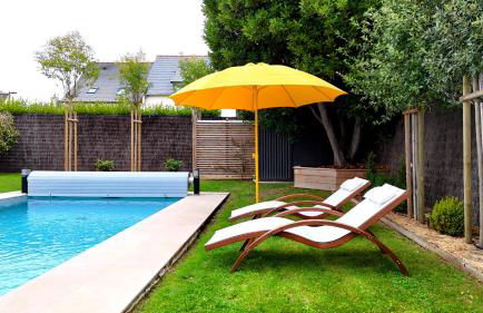 Maison de famille élégante avec piscine chauffée - 2km des plages - Foto 68