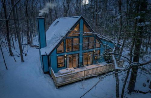 A-Frame Hot Tub Hike Firepit Design - Foto 60