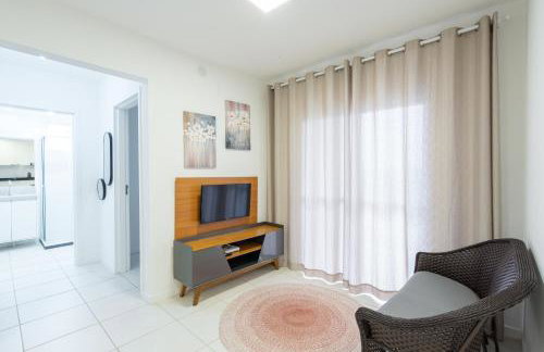 Apartamentos a 150 M DA PRAIA com SACADA, WI-FI, PISCINA, PORTARIA 24h, PLAYGROUND e vaga de GARAGEM - Foto 24