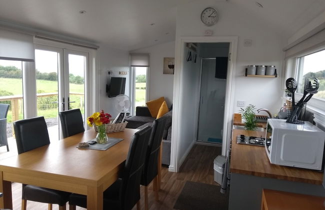 Cleeves Cabins, Arran Luxury Lodge With hot tub - Foto 4