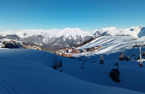Plagne Soleil - Montsoleil -Ski aux pieds-5 personnes - Foto 5