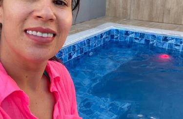 Casa na praia com piscina 2 quartos 6 camas e 4 colchoes - Foto 5