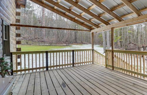 Family-Friendly Tyrone Cabin with Deck Near Hiking - Foto 21
