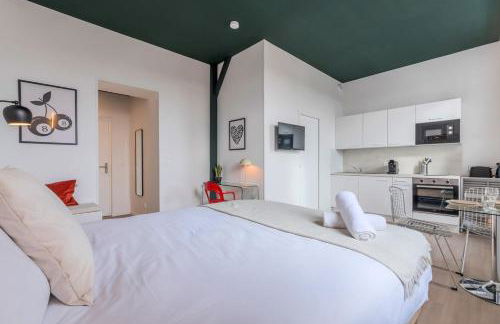 Studio équipé avec parking gratuit - Foto 6