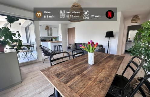 Neuf-Lumineux-Calme à 18 mn du centre de Paris - Foto 1