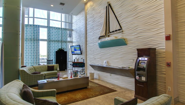 Zona de estar del vestíbulo