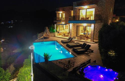 Paleokastro Villas with Private Heated Pool, Top Views - Next To Center - Top WiFi - Foto 21