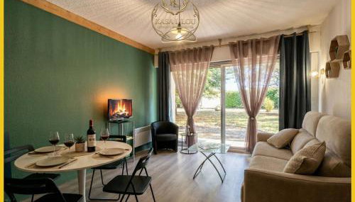 Le Pré Carré - Idéal Couple - Détente et Therme à proximité - Terrasse - Calme - Randonnée & Cyclisme - Nature - Esprit Appart'hotel - OFFRE SPÉCIALE PRINTEMPS - Foto 1