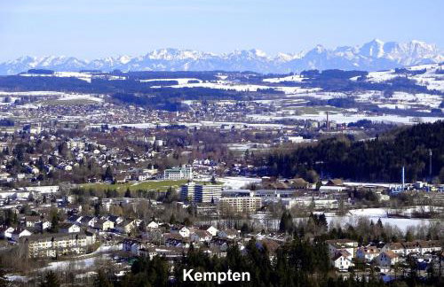 Schöne Ferienwohnung im Allgäu Lauben bei Kempten Urlaub Unterkunft FeWo Bergblick 70qm - Foto 48