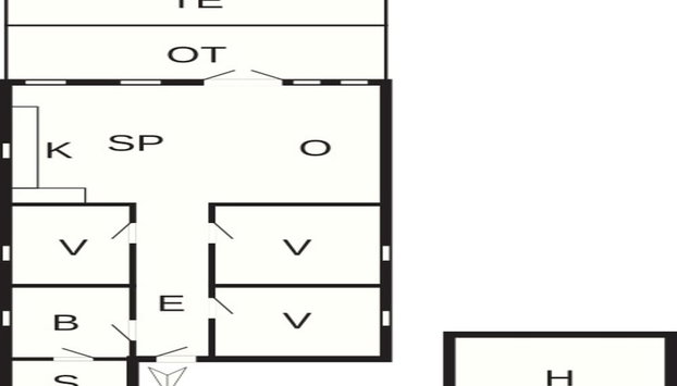 6 Person Holiday Home in Romo - Foto 3, Plano