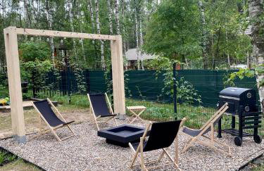 DOMEK W BRZOZACH nad jeziorem z balią na wyłączność - Foto 14