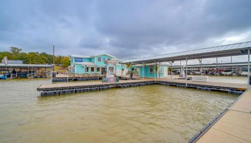 Lake Eufaula Cabin with Dock at Nine Marina - Foto 5