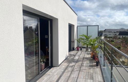 appartement Terrasse KER HEOL - Proche centre Vannes - Foto 9