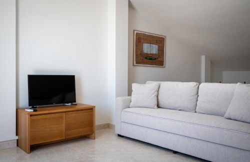 AT148 Frente la playa, jardín privado, vistas mar - Foto 34