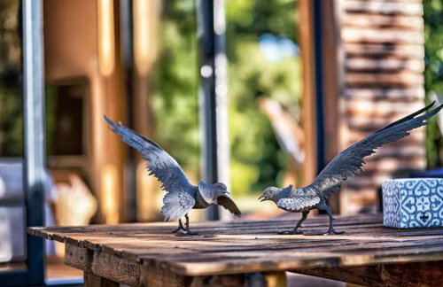 L'Ecrin de Bois - Maison d'architecte avec Spa sur un grand terrain arboré - Foto 25