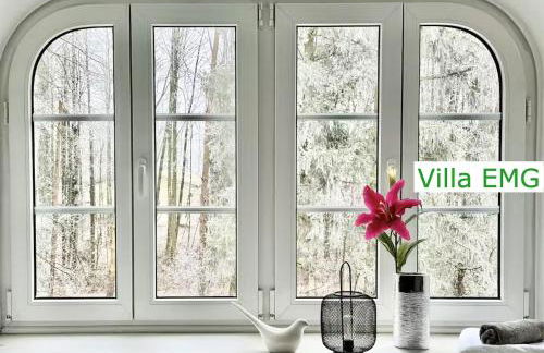 Luxus Ferienhaus Villa EMG München in Moosburg mit Pool, SPA, Kamin, Wald, See für Familien Gruppen bis 24 Personen - Foto 63