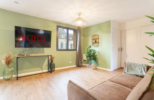 Cozy - 3 Chambres - Netflix - Kitchenette - Le Montesquieu - Foto 12