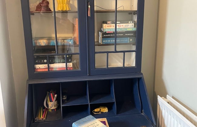 1 Bed Victorian Flat Sleeps 4 - Garden & Patio - Foto 22