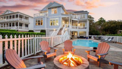 Steps to Beach Pool, Hot Tub, Fire Pit 7br, Sleeps 18 Cobalt Coast - Foto 1, Other