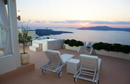 Sunset View Villa Santorini - with Outdoor Jacuzzi - Photo 34