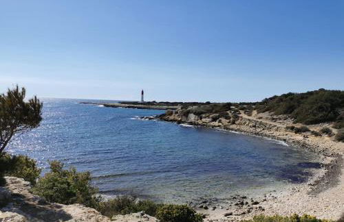 Studio Le Calme, plages à pied et grand jardin, La Couronne - Foto 13